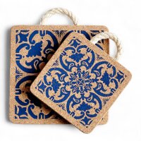 Pot Coaster with tile pattern square