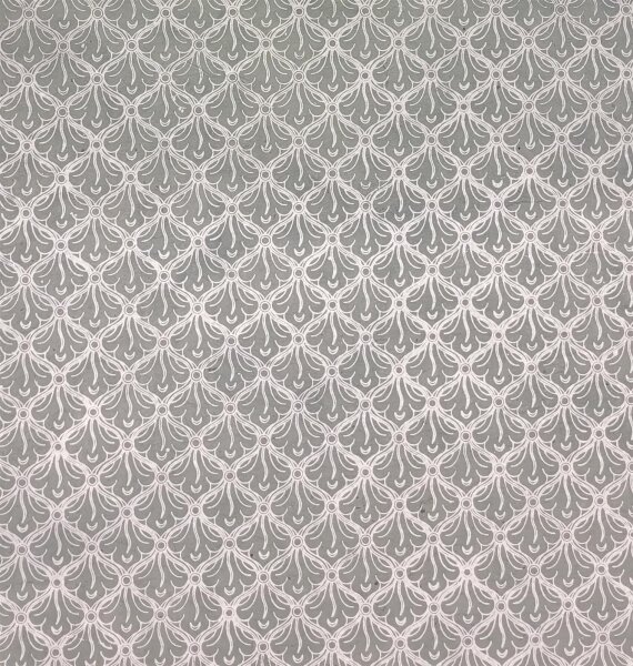Gift Wrapping Paper Fountain Print light grey-silver