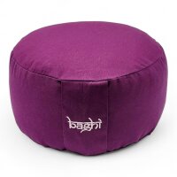 meditation cushion basic round purple