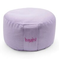 meditation cushion round basic lavender