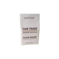 Maroma Haarseife Seife mit Bio-Kokos- und Sheabutter 100g