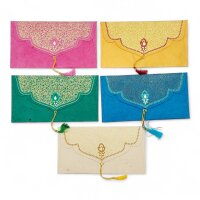 Goldprinted Envelope Set vibrant colors