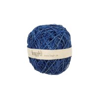 Hemp string ball dark-blue